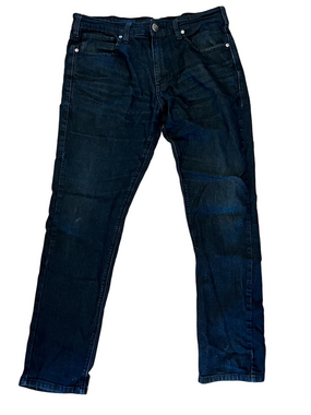 ETHANOL Men's Hyper Stretch Straight Leg Jeans Dark Wash 34x32